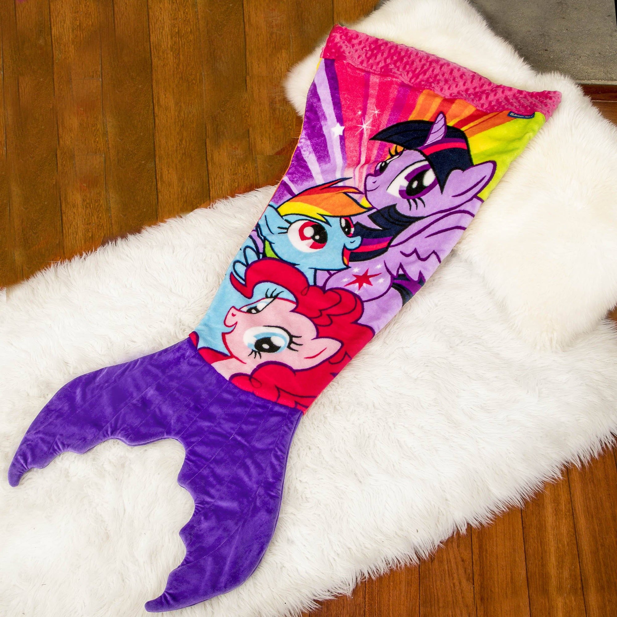 my little pony mermaid blanket