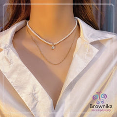 Collares en perlas