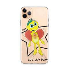 Fly with luv luv power Iphone case