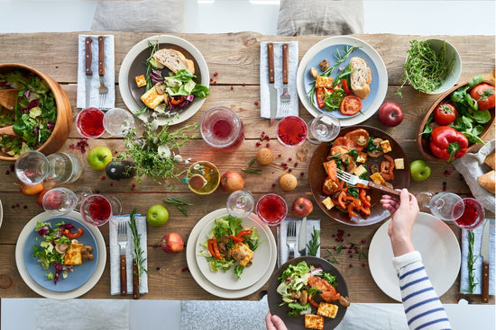 Array of Vegan Superfoods