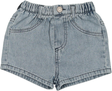 Lil Legs Denim Basic Collection Boys Girls Paperbag Shorts – ShirtStop