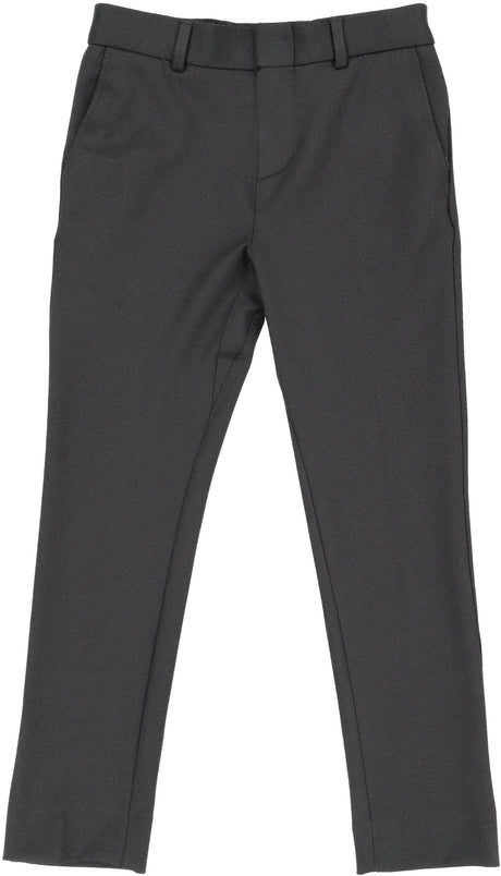T.O. Collection Boys Flat Front Knit Stretch Dress Pants - A6 – ShirtStop