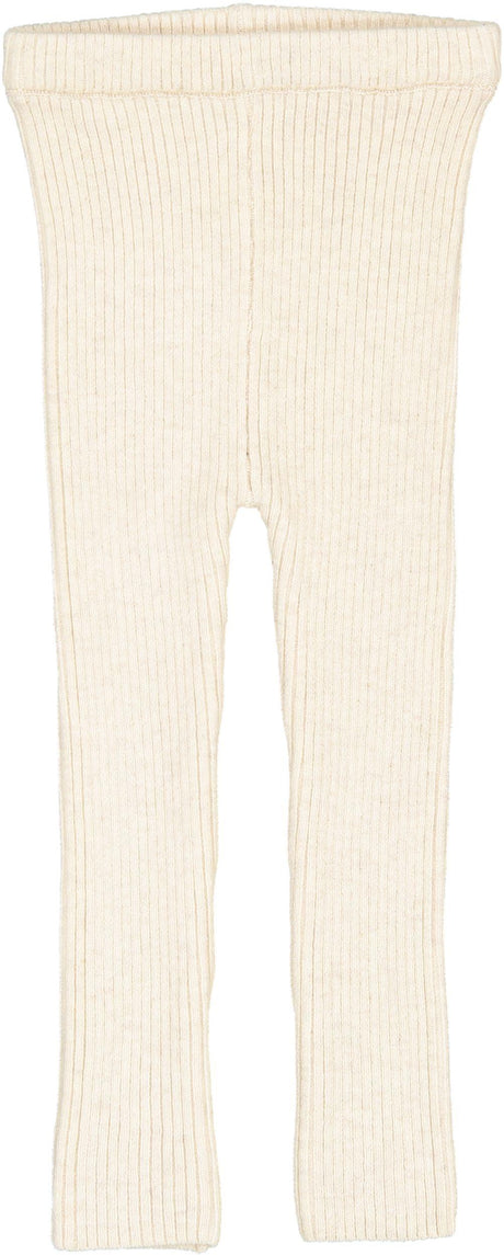 Lil Legs Cream Rib Knit Short Leggings – Panda and Cub