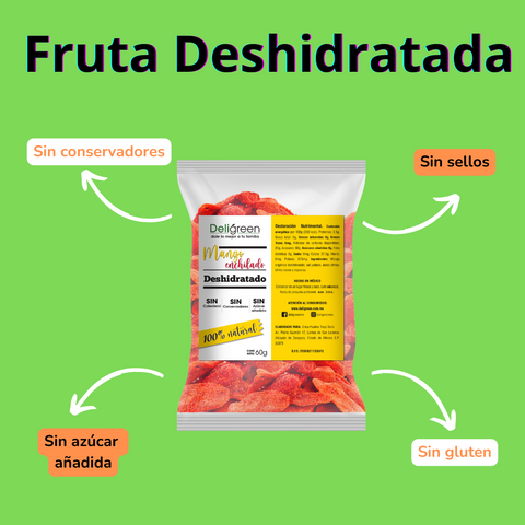 Fruta deshidratada