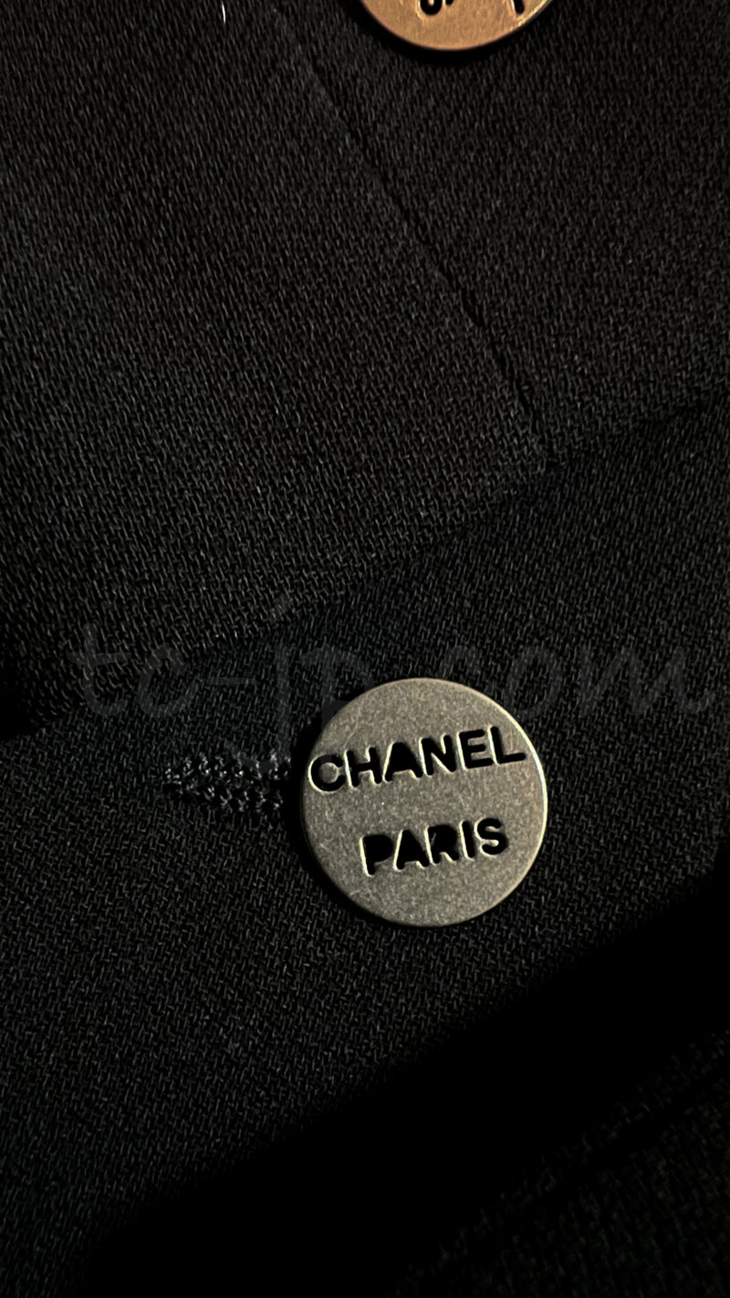 エバニュー CHANEL シャネル 00C ヴィンテージ ウールパンツ ロゴ