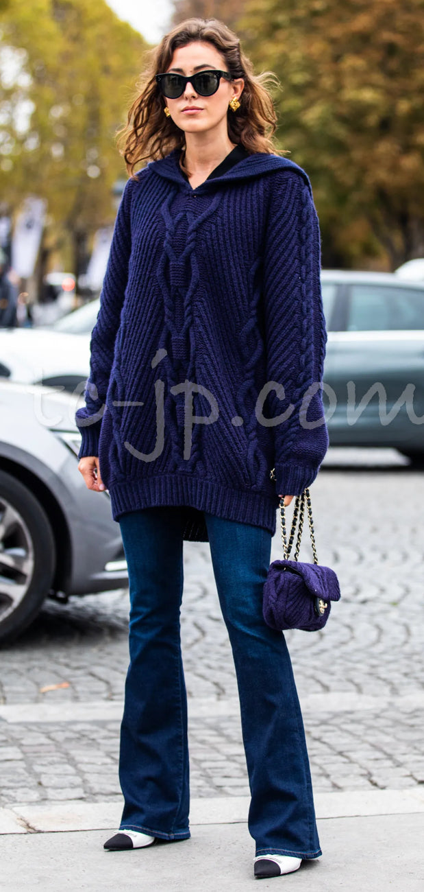 ジョセフ ウール・ニット・セーター JOSEPH Wool Rib Knit Sweater