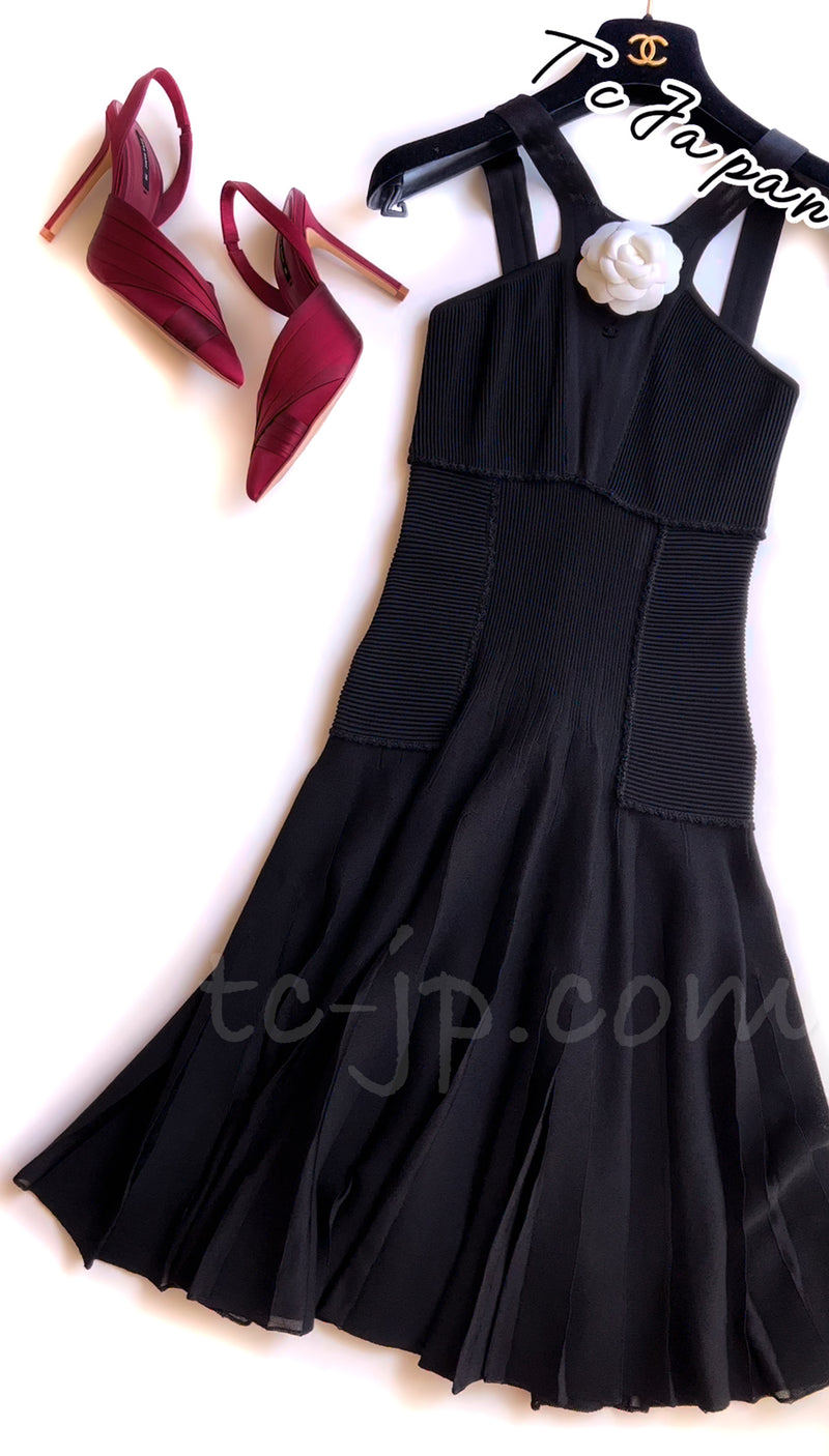シャネル ナオミワッツ着ブラック ニット ワンピース Chanel 11s Naomi Watts Black Knit Dress Tc Japan