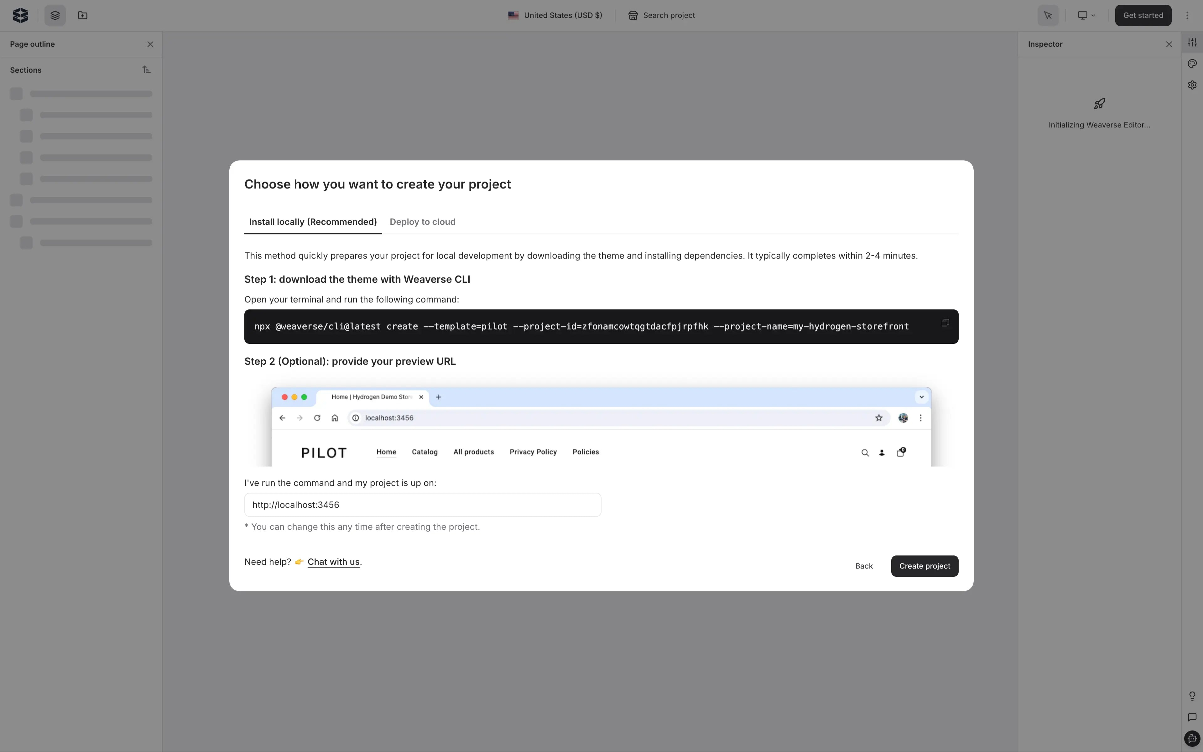 Clone Weaverse Theme
