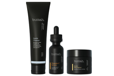 Buttah Skin by Dorion Renaud Complete Melanin-Rich Skin Care Kit