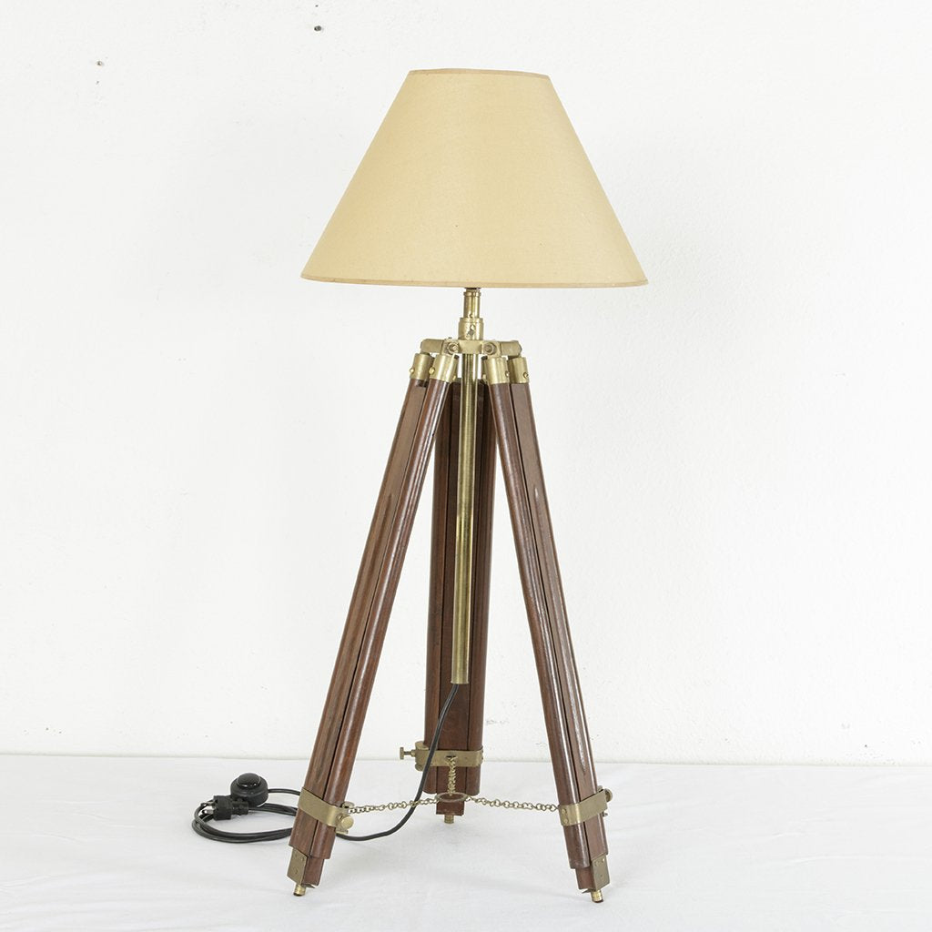 Telescope Tripod Floor Lamp French Metro Antiques