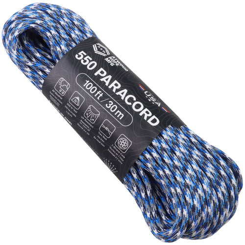 550 Paracord - Blue Spec Camo – Atwood Rope MFG