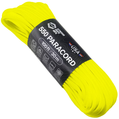 550 Paracord - Neon Green – Atwood Rope MFG