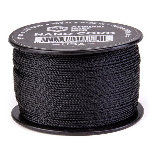 Black - Micro Cord 1.5 mm - 100 mtr