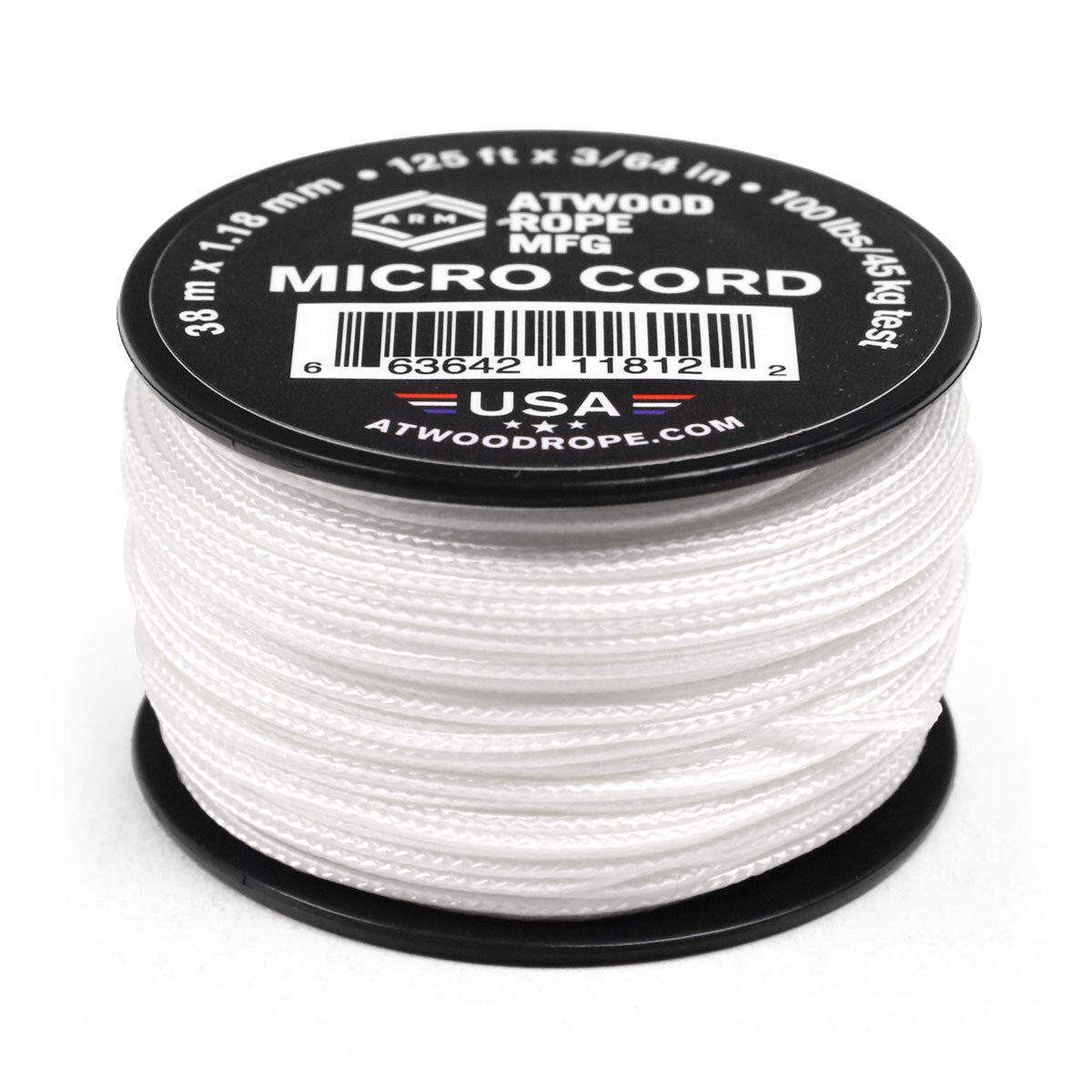 longontsteking Een evenement Metropolitan 1.18mm Micro Cord - White – Atwood Rope MFG