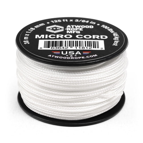 Atwood Rope Mm Micro Cord, 38 M 125 Ft, Olive Drab, 38m Dyneema