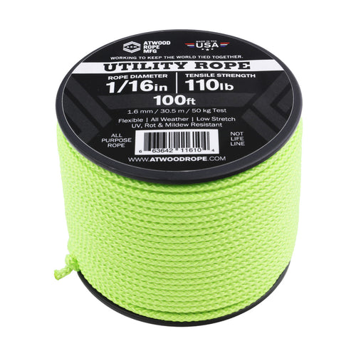 1/16 - Black – Atwood Rope MFG