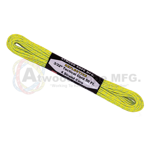 3/32 Tactical Reflective - Neon Green – Atwood Rope MFG