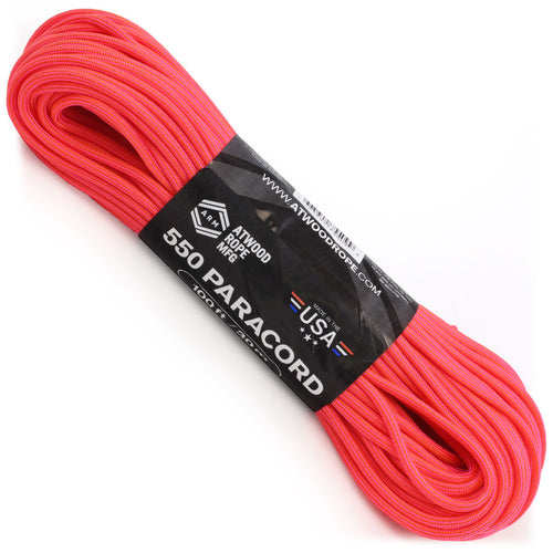 P.cord Paracord 550 Imperial Red Diamonds 