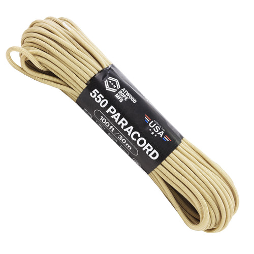 550 Paracord - Tan – Atwood Rope MFG