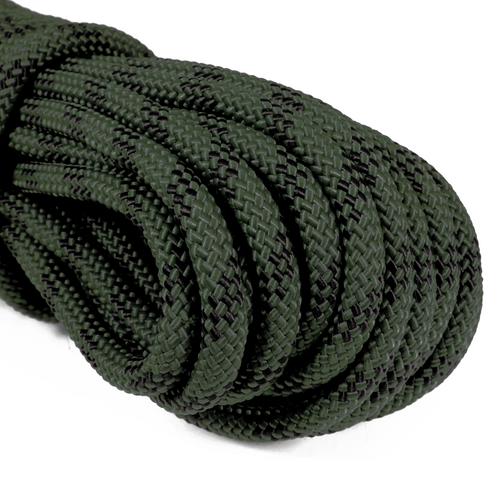 Double Braid Nylon Rope 3/8 inch, Camo (100 ft, camo braid