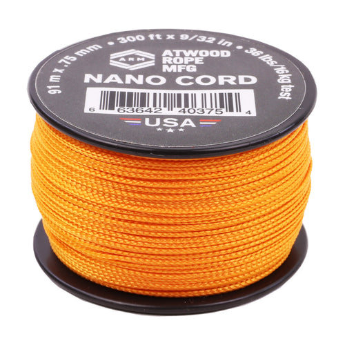 75mm Nano Cord - Burnt Orange – Atwood Rope MFG