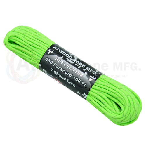 550 Paracord Reflective - Neon Orange – Atwood Rope MFG