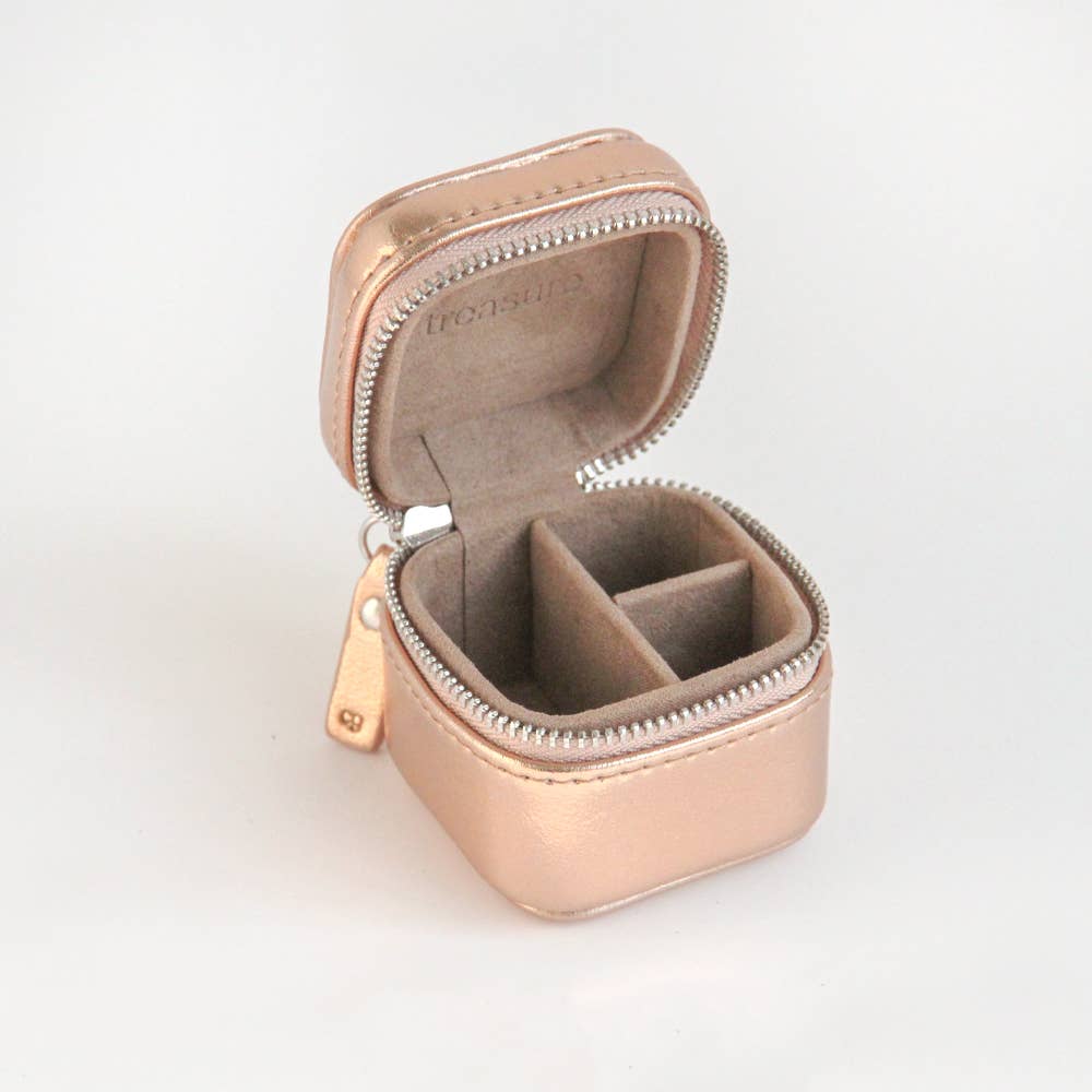 Rose Gold Mini Jewelry Box