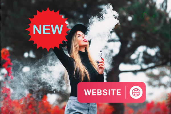Vapers Place - New Website - Woman Vaping