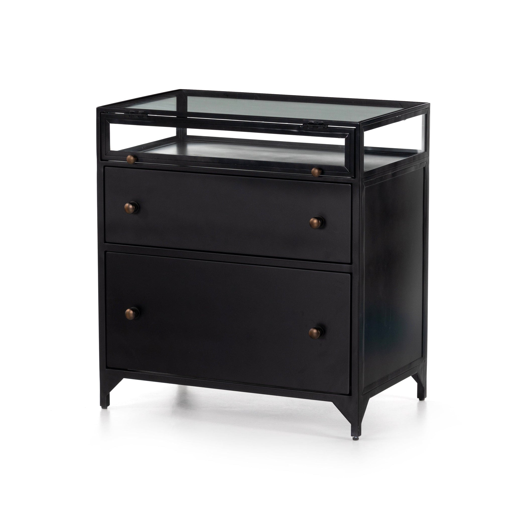 shay nightstand black