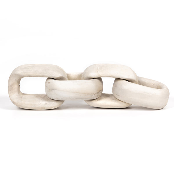 Four Hands Wood Chain - Ivory