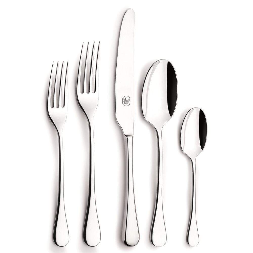 Broggi Gualtiero Marchesi Stainless Steel 5 Piece Flatware Place