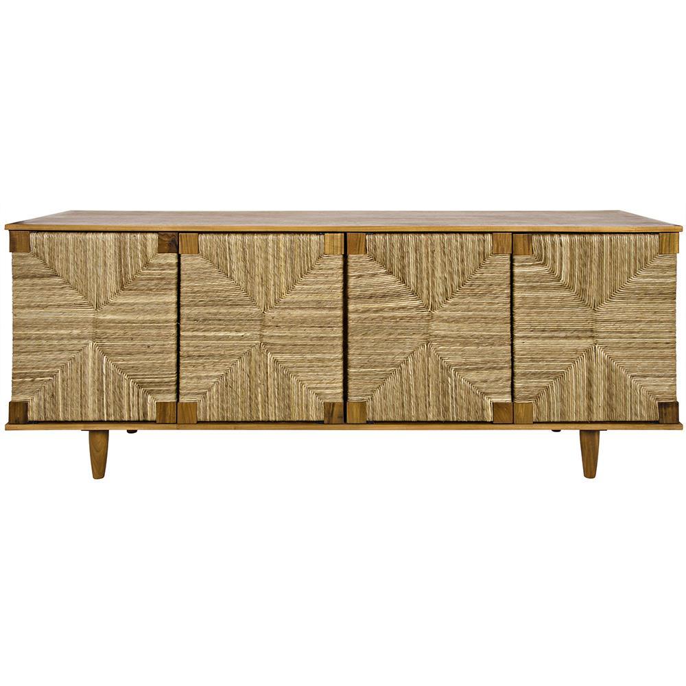 Bhatti 4 Door Teak Sideboard