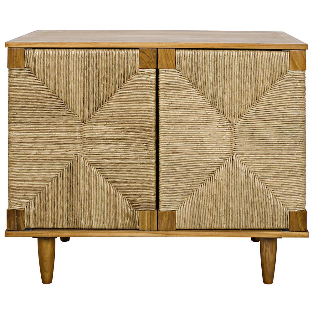 Noir Brook 2 Door Teak Sideboard