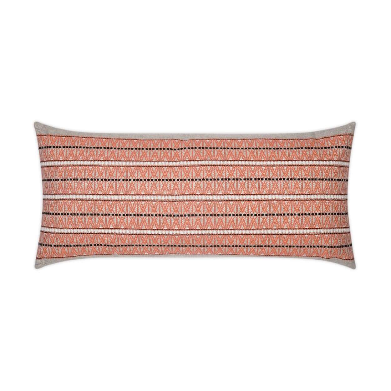 D V Kap Vevi Lumbar Outdoor Pillow Pink Alchemy Fine Home