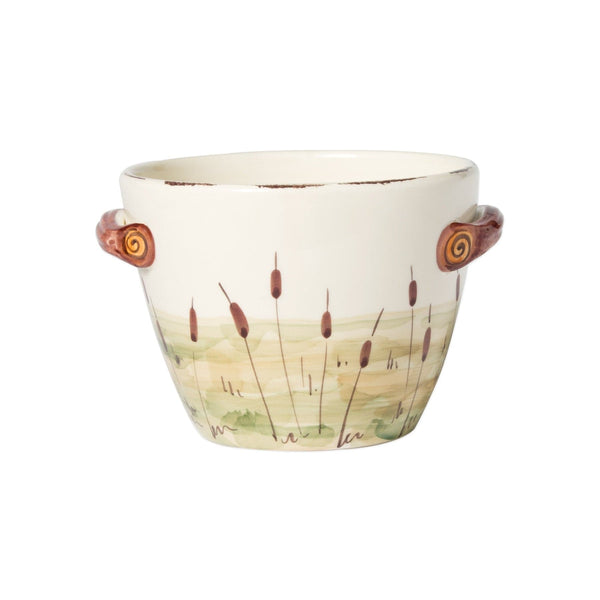 Wildlife Deer Handled Deep Serving Bowl