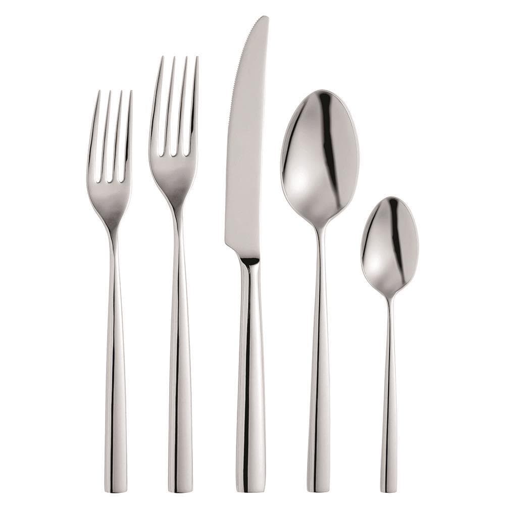 Broggi Gualtiero Marchesi Stainless Steel 5 Piece Flatware Place