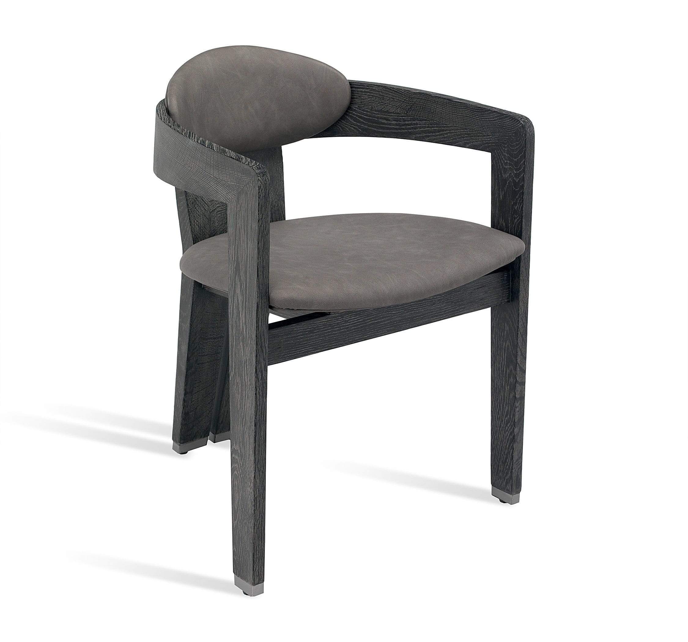 Interlude Home Maryl Dining Chair in Charcoal