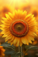 OtterBlotter Designer Custom Notebook - Sunflowers Ray of Sun