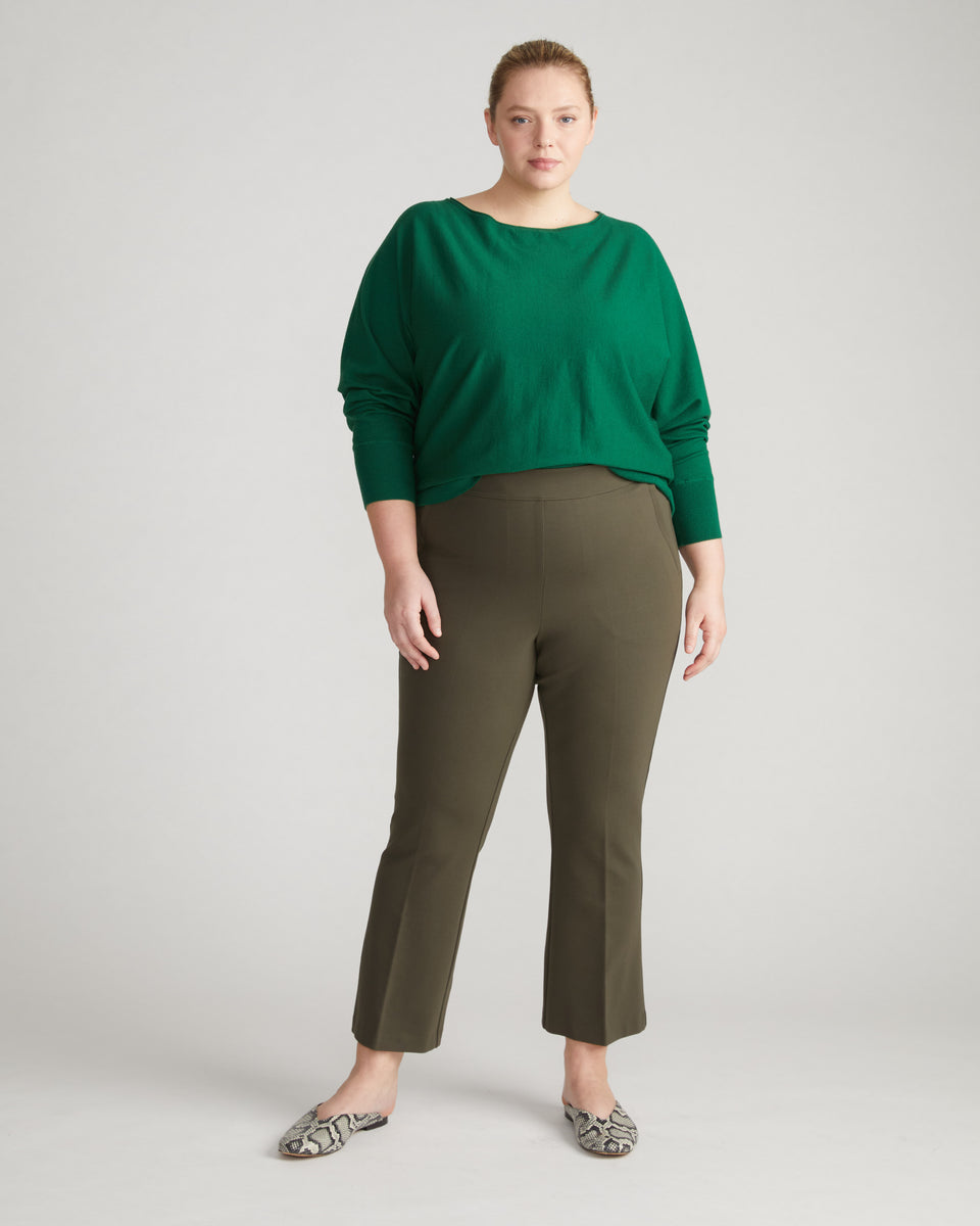 Prestige Ponte Flared Pants - Nori Zoom image 3