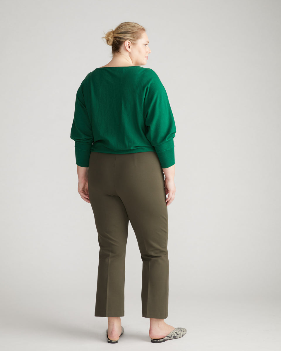 Prestige Ponte Flared Pants - Nori Zoom image 4