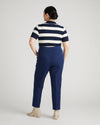 Magic Cotton Straight Leg Pants - Brilliant Navy thumbnail 3