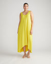 Athena Divine Jersey Dress - Yellow thumbnail 1