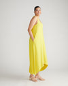 Athena Divine Jersey Dress - Yellow thumbnail 2