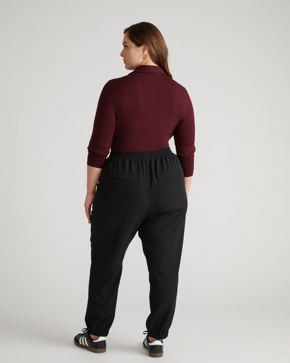 Go-Stretch Jogger - Black Zoom image 3