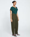 Audrey Tailored Ponte Pants - Evening Forest thumbnail 2