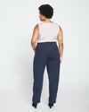 Audrey Tailored Ponte Pants - Navy thumbnail 3