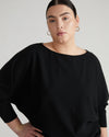 Better-Than-Cashmere Dolman Sweater - Black thumbnail 0