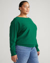 Better-Than-Cashmere Dolman Sweater - Mineral Green thumbnail 2