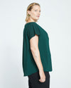 Better-Than-Silk Shell Top - Forest Green thumbnail 2