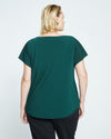 Better-Than-Silk Shell Top - Forest Green thumbnail 3